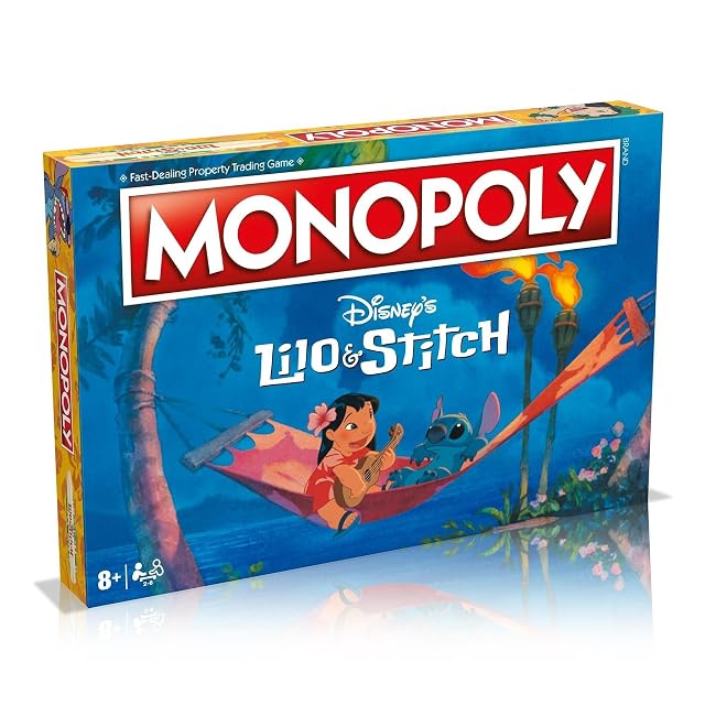 Foto 2 de 6 de Winning Moves Disney Lilo and Stitch Monopoly Juego de Mesa