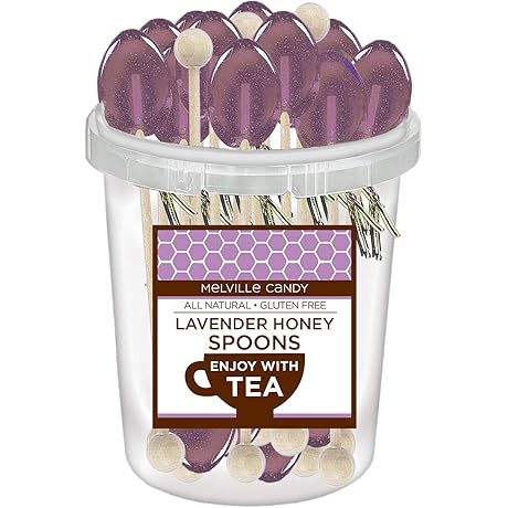 Lavender Flavored Honey Spoon