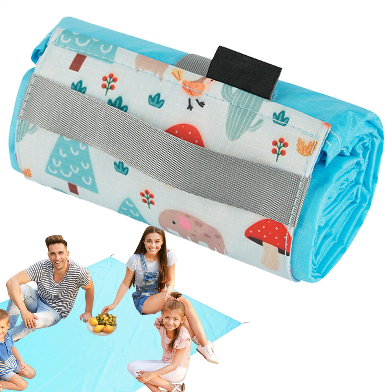 Couverture de plage plieuse pour vos journées farniente au parc, à la piscine et en voyage
