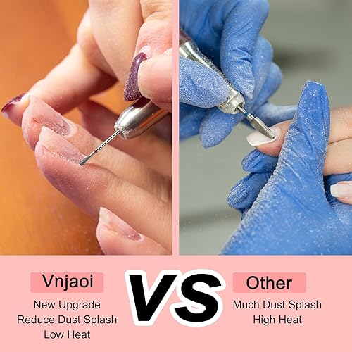 Miniatura 6 de 2 brocas de diamante para uñas de carburo cónico micro cutículas, brocas eléctricas rusas para limpiar debajo de las uñas, piel muerta y cutícula,