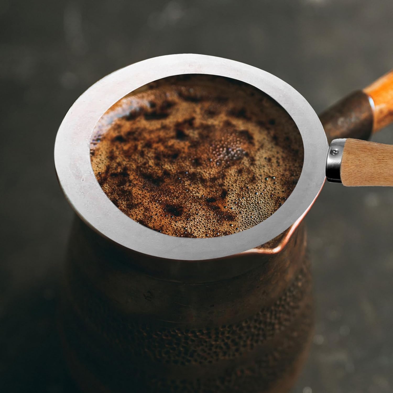 6pcs Stainless Steel Milk Cup Rim Cover Heat-resistant Baking Ring for Coffee Milk Tea and Desserts for Home Use