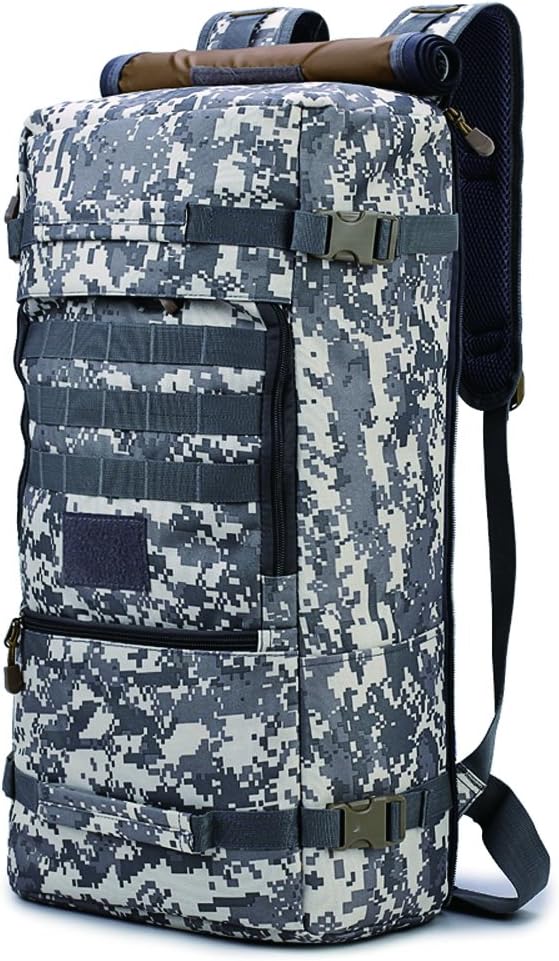 LONGDA Hiking Backpack,45L Large Waterproof Outdoor Sport Hiking Trekking Camping Travel Backpack Pack,Business Military Backpack with Laptop Compartment