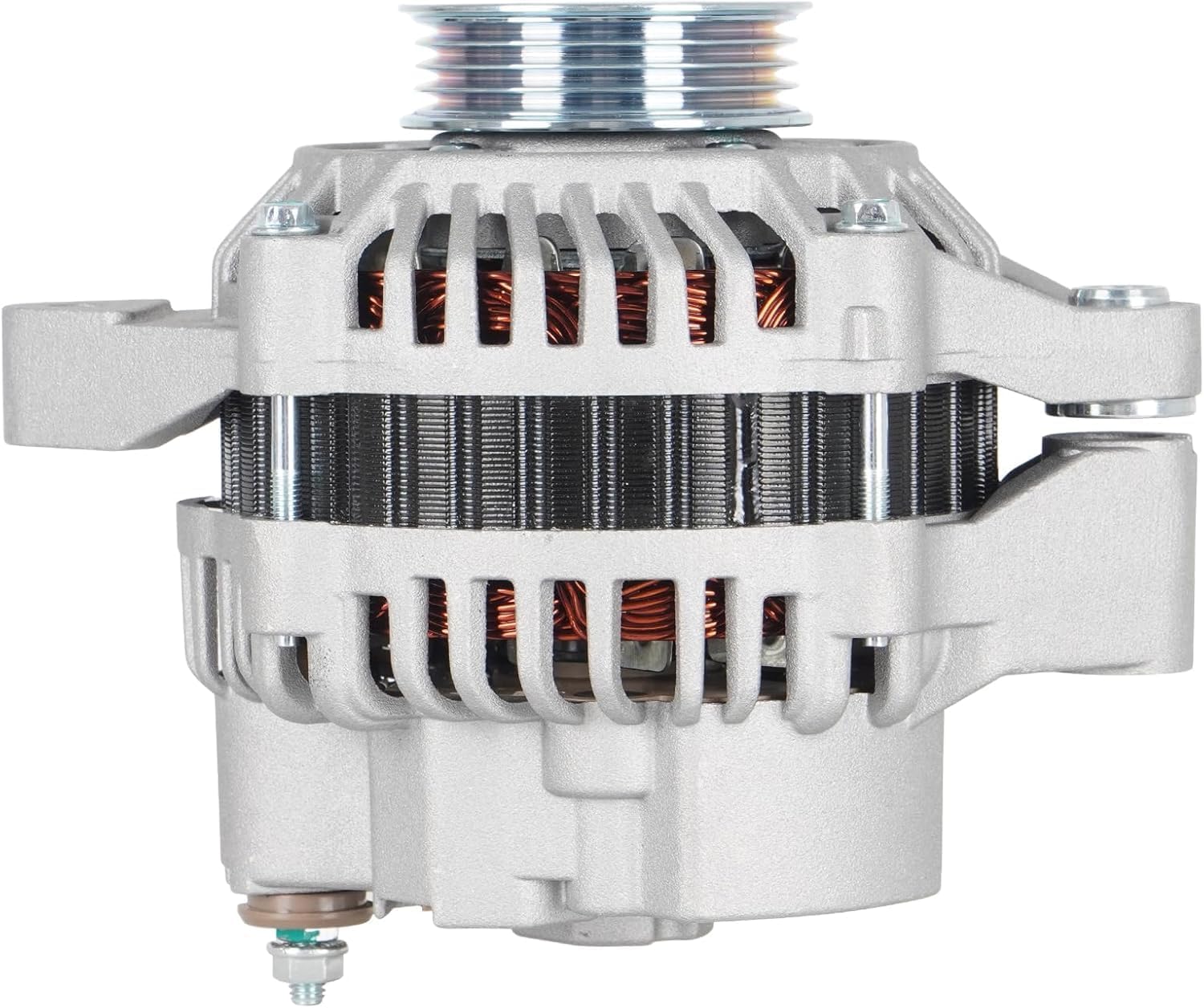 New Alternator for Chevy Tracker 2.5L V6 2001 2002 2003 2004, 70Amp, Repalce AMT0169, A5TA7291, 13950, 13950N