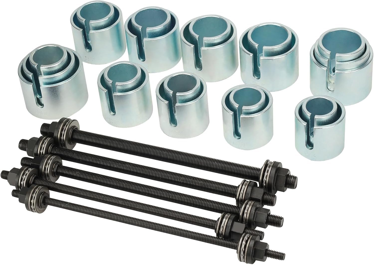 BOOMSTART 27 Piezas Extractor de cojinetes de Rueda, Herramienta de inserción Universal para Quitar cojinetes de cojinete de automóvil, Juego de Herramientas de inserción