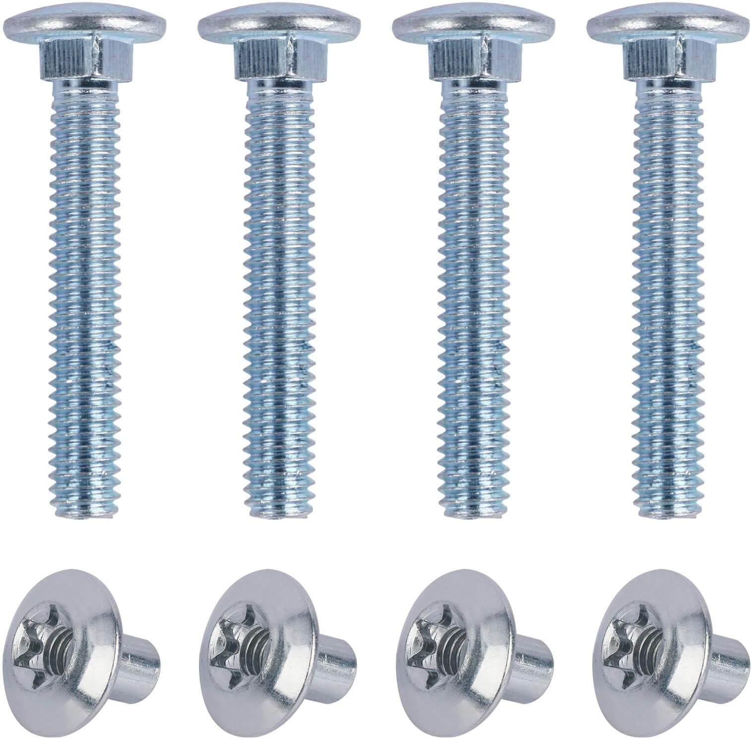 Fuoequl Trailer Hasp Bolt Kit for Trailer Cam Action Hasp (Trailer Hasp Bolt)