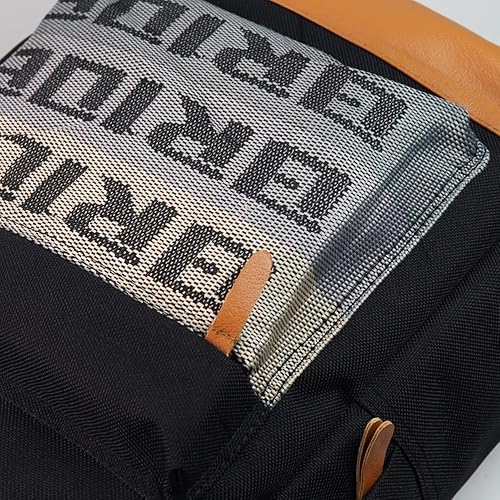 Miniatura 3 de W-POWER JDM Bride Racing Laptop Travel Backpack Brown Bottom with Adjustable Harness Straps (RECARO-BK)