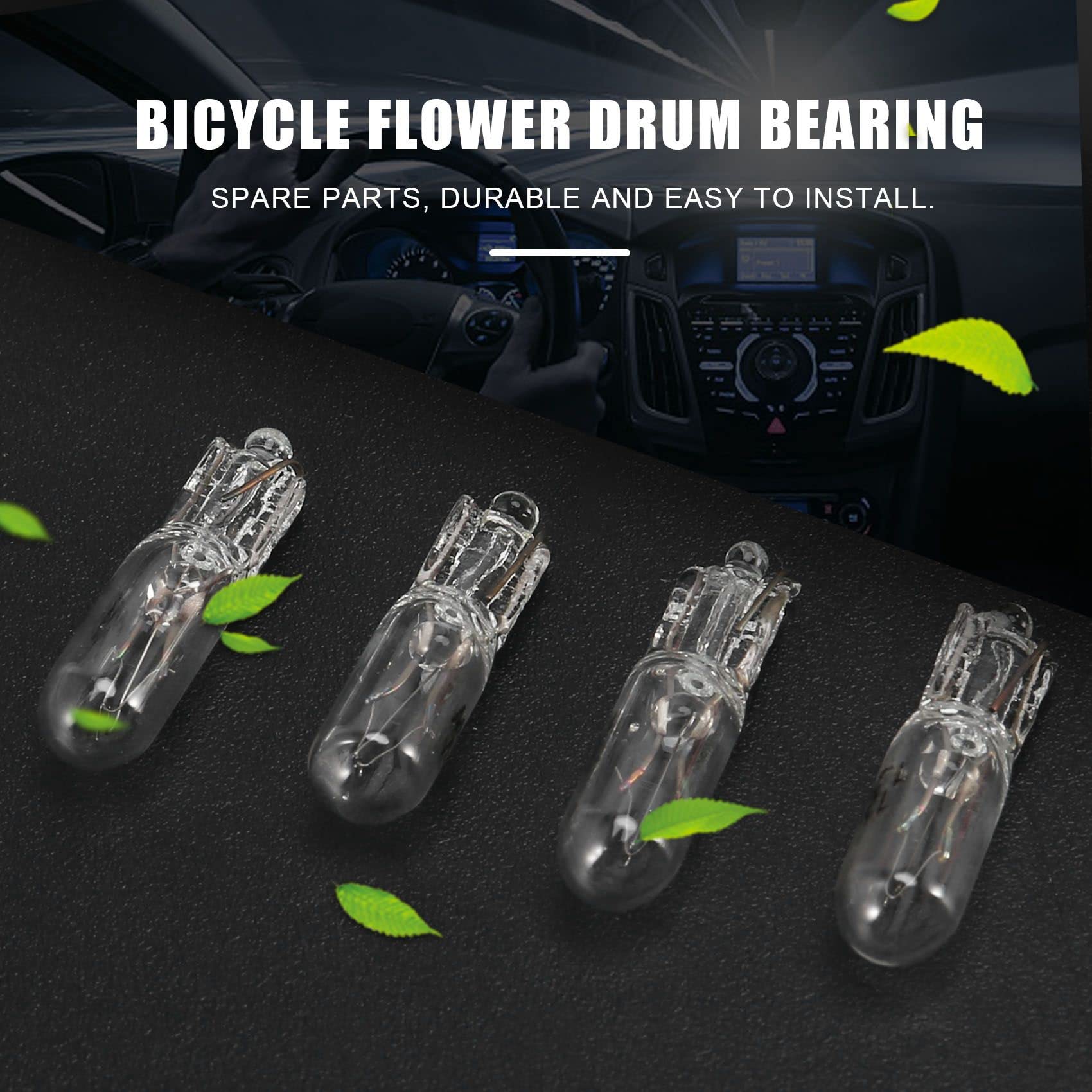 YOUNLEN 10 Pezzi T5 W3W 2721 27 37 286 Lampadina LED PC74, 12V, 20LM,0 - Foto 3