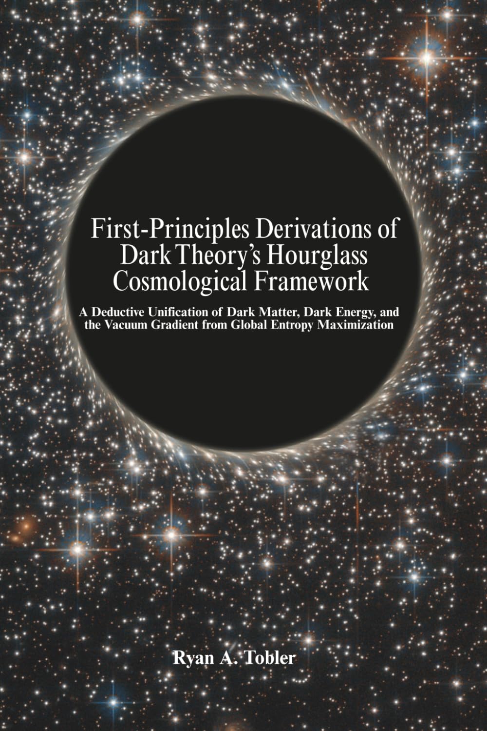 First-Principles Derivations of Dark Theory's Hourglass Cosmological Framework: A Deductive Unification of Dark Matter, Dark Energy, and the Vacuum Gradient from Global Entropy Maximization
