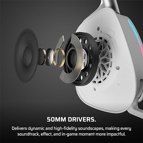 Miniatura 5 de Corsair Void v2 - Auriculares inalámbricos para juegos con Bluetooth para PC, PS5, PS4, Switch, móvil, Dolby Atmos, batería de 70 horas, doble