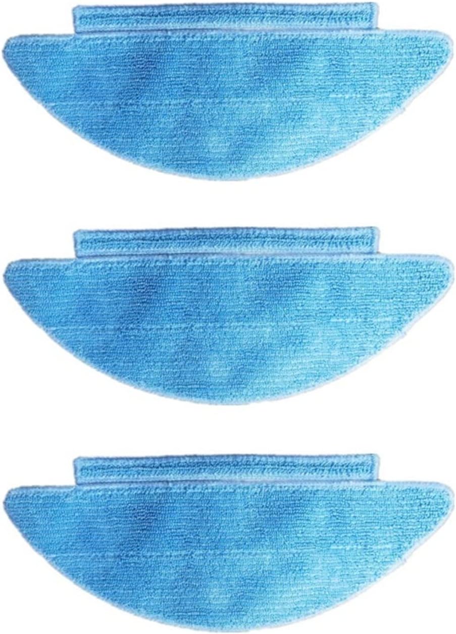 Mop Compatible for Cecotec Compatible for Conga Compatible for Eternal Compatible for Pet Vital 05846 Robotic Vacuum Cleaner Spare Parts Accessories(3pcs)