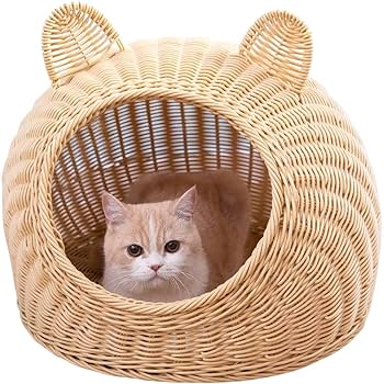 Amazon | life_mart キャットハウス 猫ちぐら 【 丸洗い OK