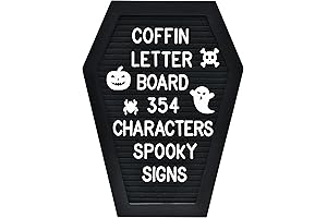 Sturdy Black Coffin - Crafted Grave and Coffin Sign