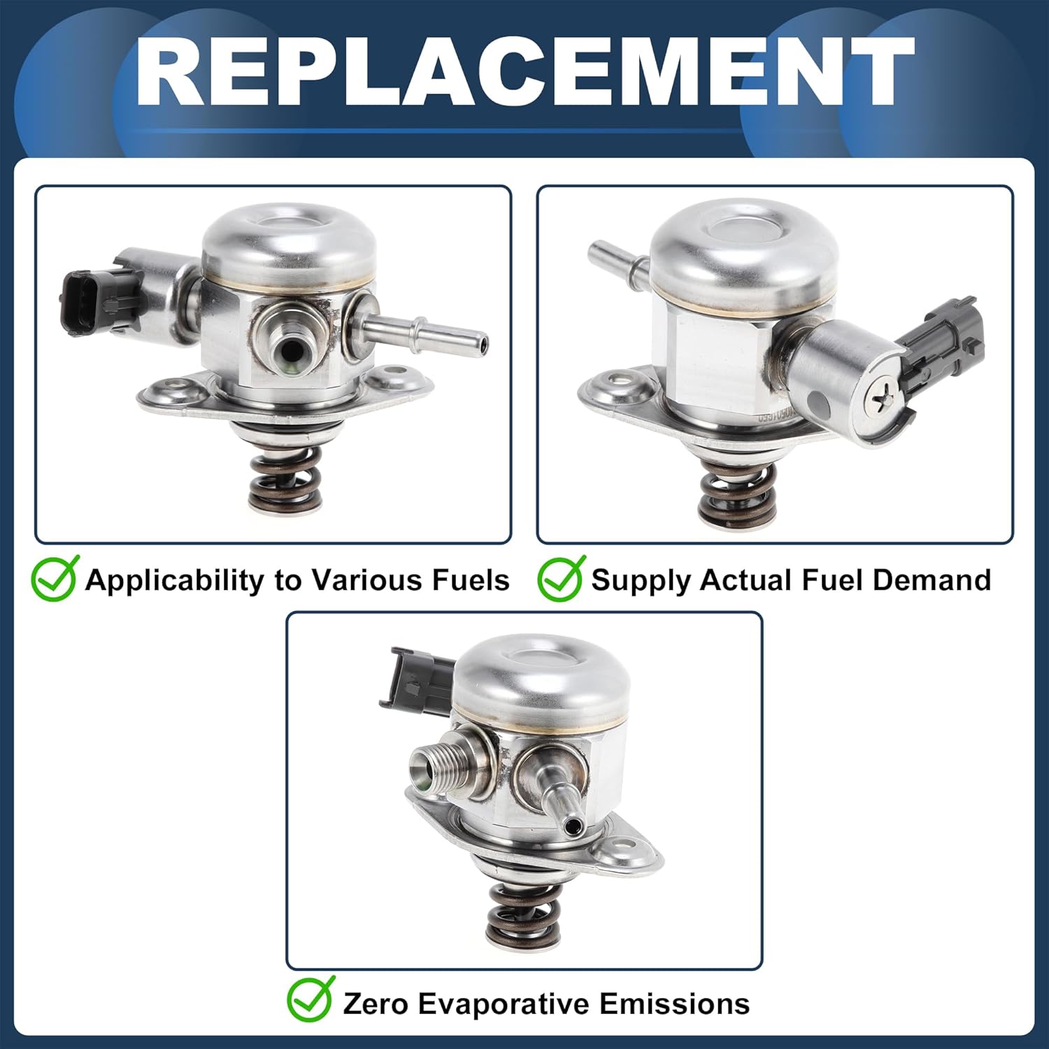 High Pressure Fuel Pump for Kia Soul Rio for Hyundai Accent Veloster 2011-2014 1.6L No.353202B100 Fuel Pump Assembly