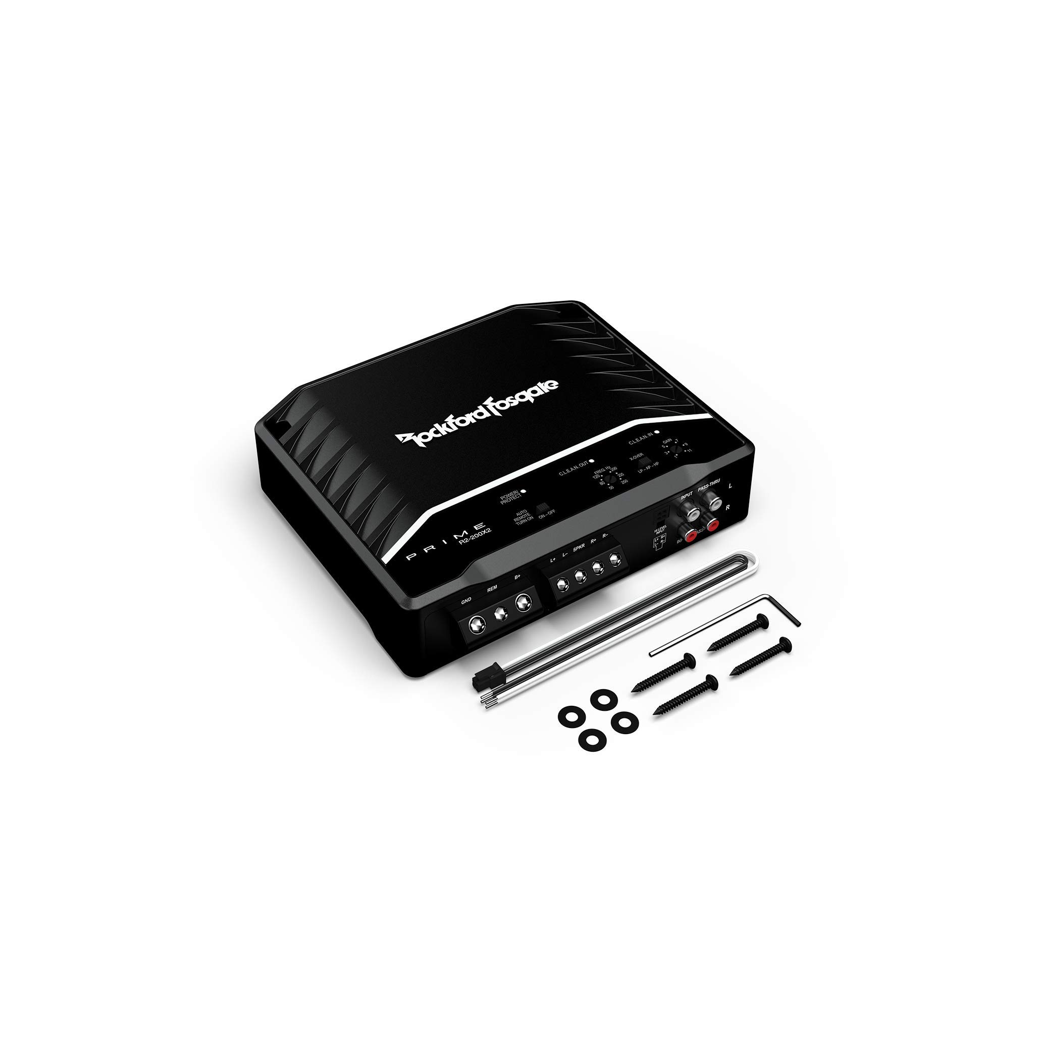 Rockford Fosgate R2-1200X1 - Monoblock Verstärker ENDSTUFE mit 1200 Watt RMS