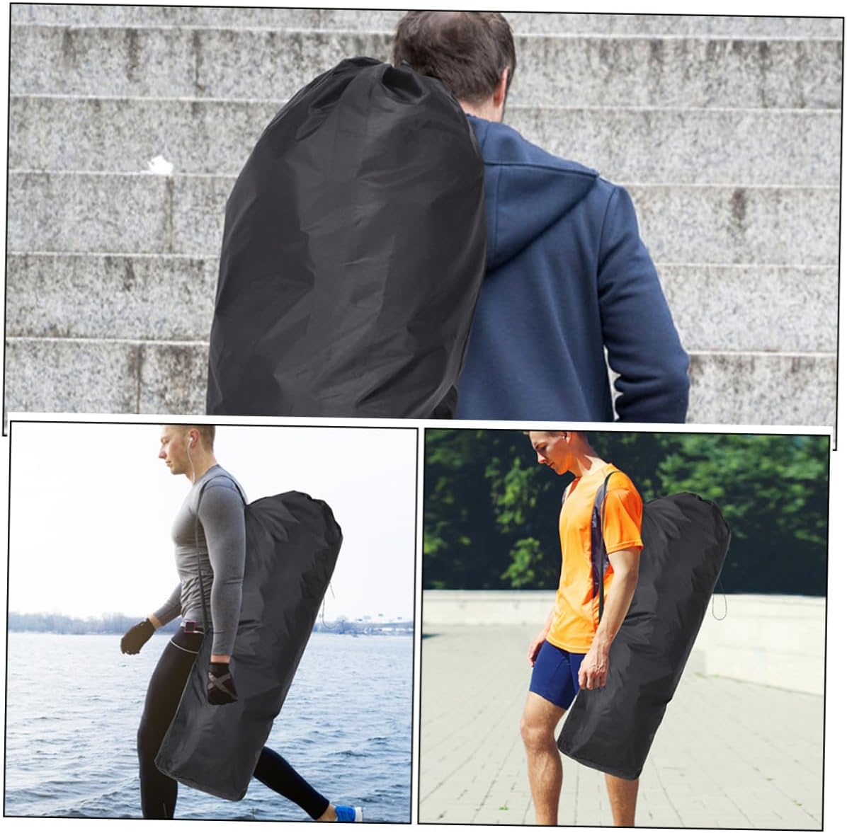 2pcs Stroller Travel Organizer Bags for Umbrella Stroller Airplane Gate Check Carry Covers Lightweight Waterproof Storage Pouches for Transport