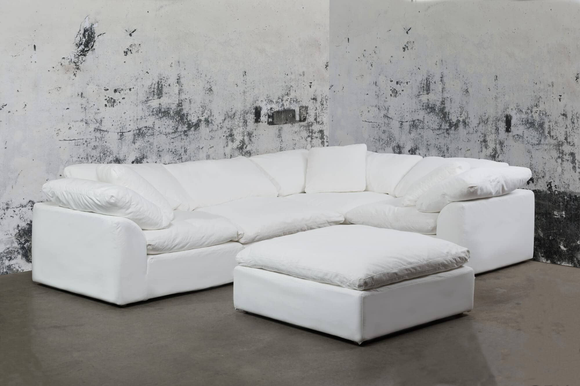 Sunset Trading Contemporary Puff Collection Slipcover Only for 5PC 132