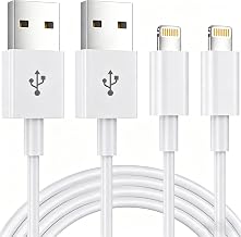 iPhone Ladekabel,Lightning Kabel [2Pack1M] MFi-Zertifiziert iPhone Kabel iPhone USB Kabel Für Apple iPhone 14 13 Pro Max Mini XS XR X 8 7 6 6s Plus 5 SE, iPad Air(Weiß)