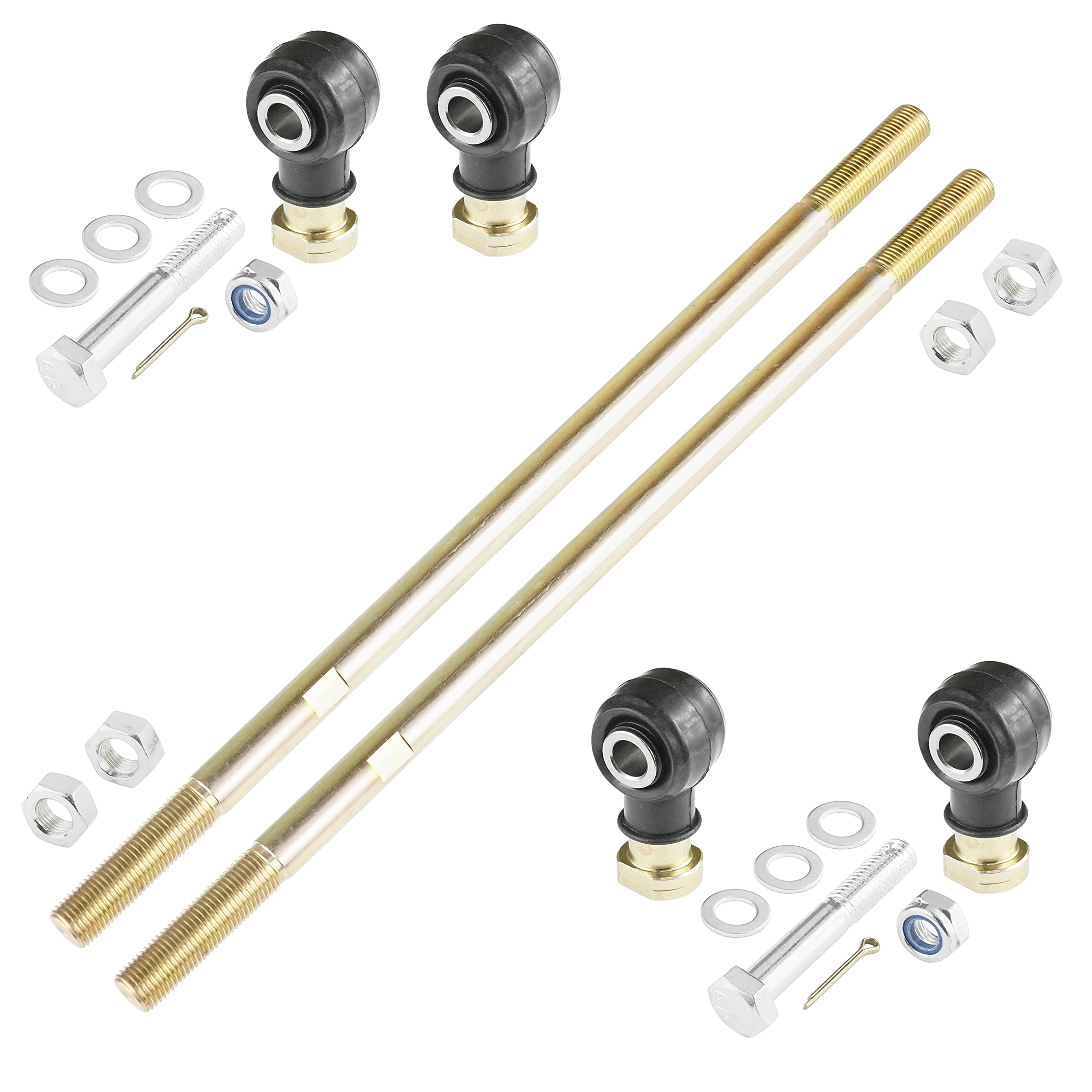 Caltric 2 Tie Rod Set Compatible with Polaris Trail Boss 330 2003-2005