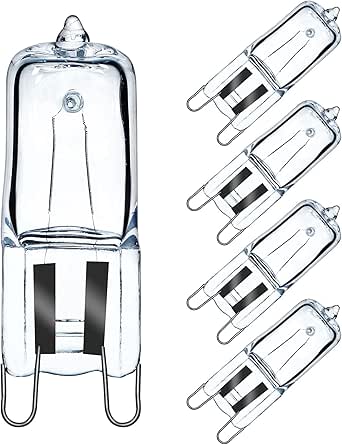 G9 Halogênio Lâmpadas De Luz 25w 230v 2800k Branco Quente Cápsula