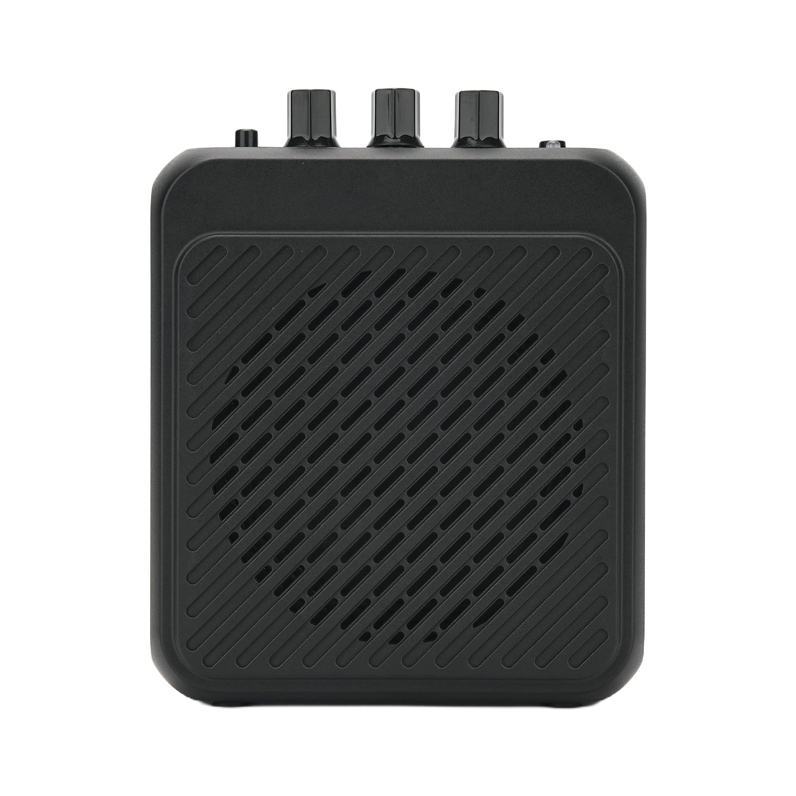 Dilwe Mini Amplificador de Guitarra, Amplificador Portátil Recargable de 3 W con Modos Duales de Limpieza y Sobremarcha para Práctica en Interiores y Viajes