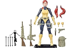 G.I. Joe Classified Series Retro Cardback Scarlett: The Ultimate Nostalgic Action Figure for Collectors