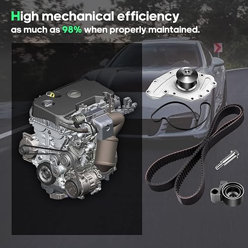 Miniatura 4 de SCITOO Kit de correa de distribución del motor para Chrysler 300 Pacifica Sebring Town & Country para Dodge Avenger Challenger ChargerGrand Caravan