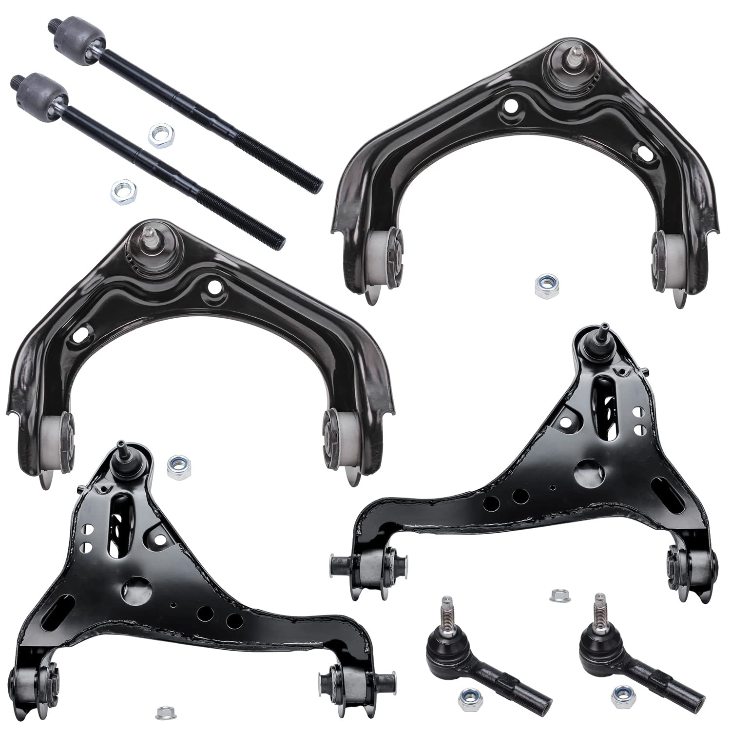 Detroit Axle - 8pc Front End Control Arms Kit for Ford 06-10
