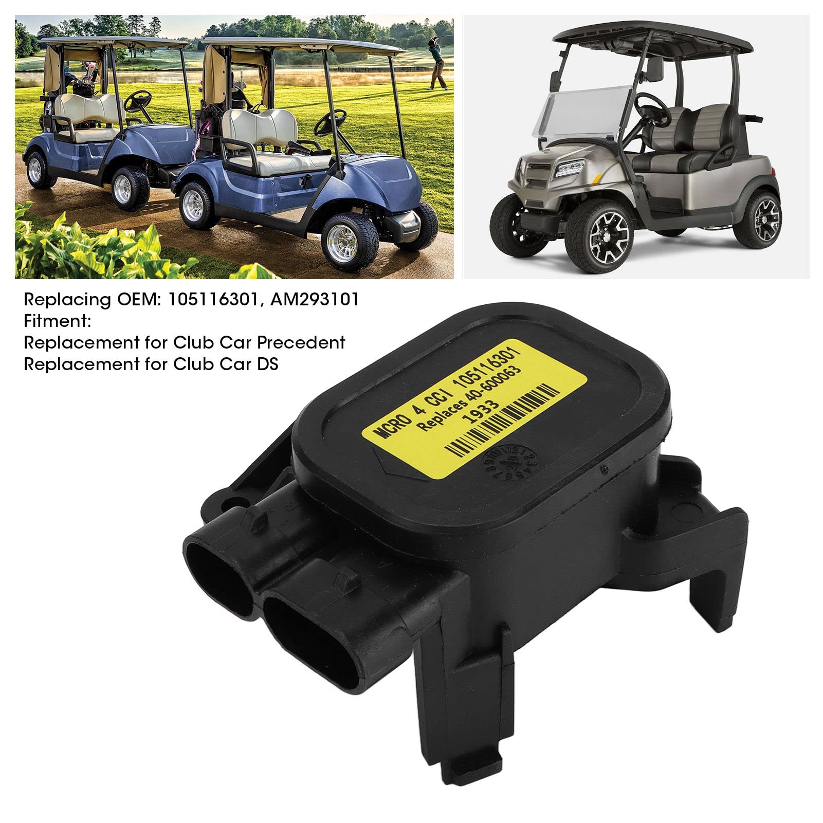 Potenziometro Farfalla MCOR 4 Auto MCOR 4 Accelerator 105116301 AM293101 Sostituzione Accessori Auto per Club Car Precedent/DS