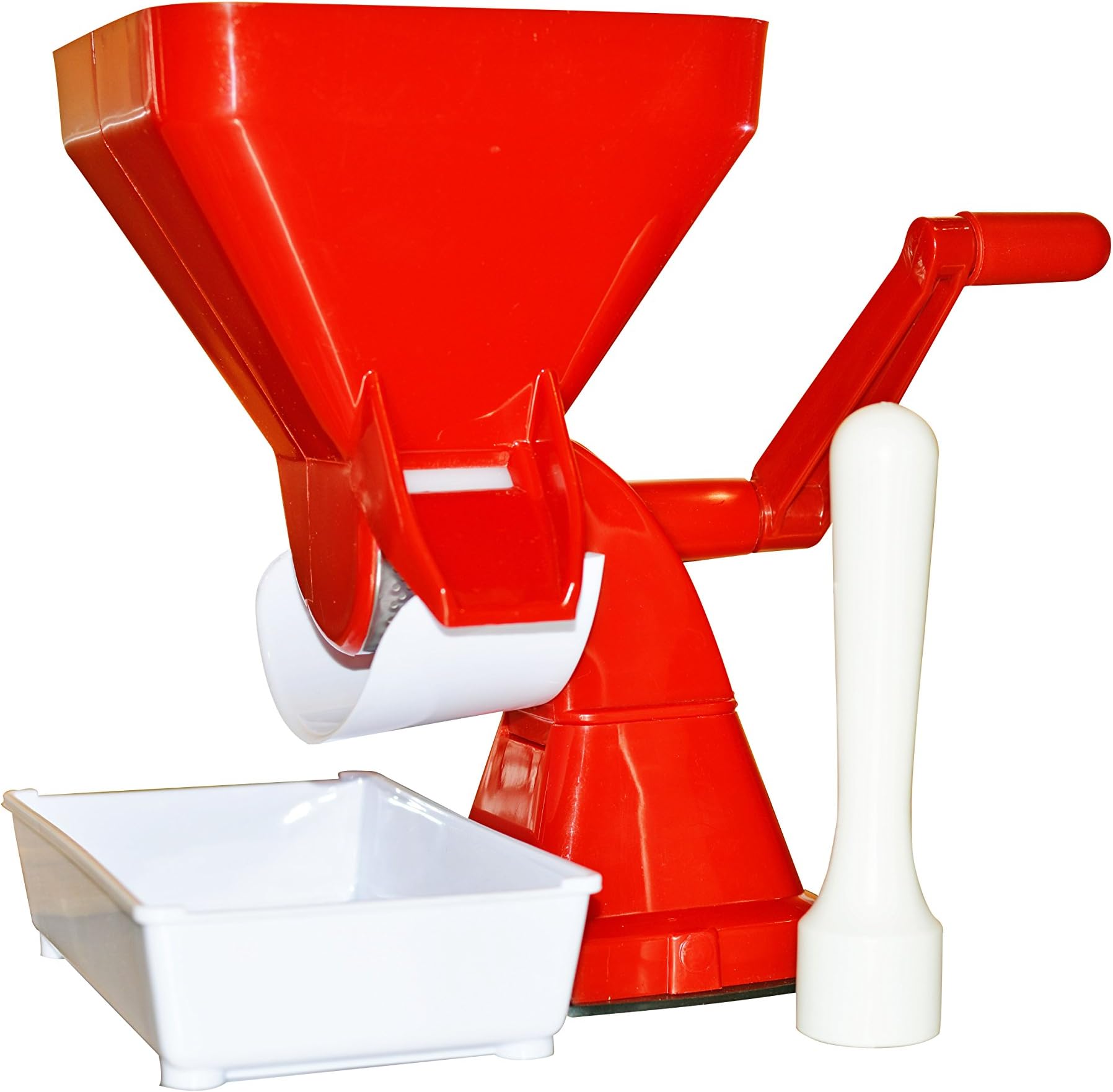 NC-120TM Manual Tomato Milling Machine, Red
