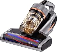 Vista 1 de Jimmy BX7 Pro Max Graphene Mattress Vacuum Cleaner with Dust Sensor, Bed Vacuum with UV Light, 550W Powerful 16Kpa Suction Handheld Vacuums Couch
