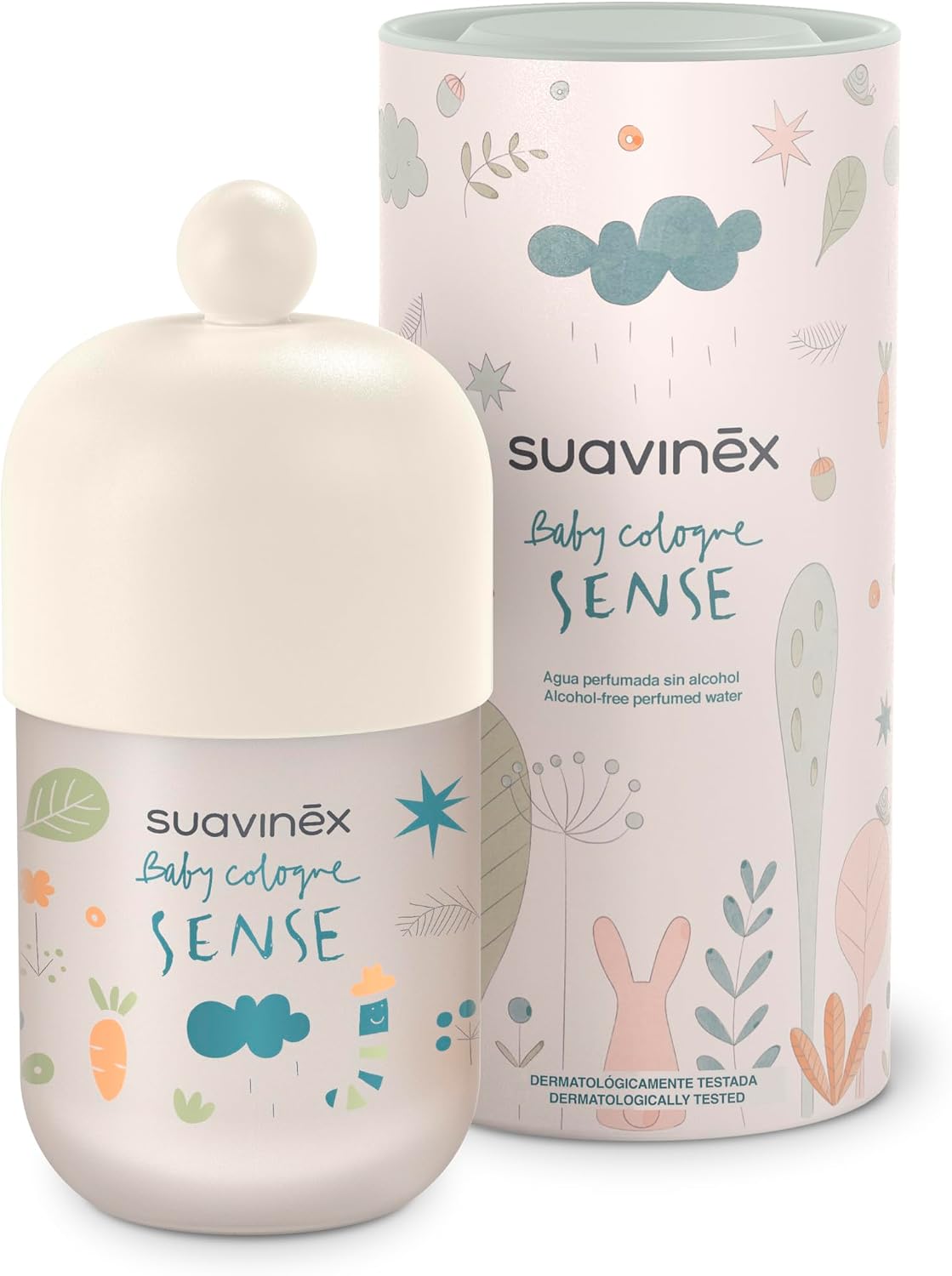 Suavinex, Baby Cologne Sense, Colonia Sin Alcohol Bebés y Niños, 100 ml
