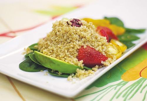 Miniatura 7 de Grano entero orgánico rojo de quinua real sin OMG sin gluten a granel (12 onzas)