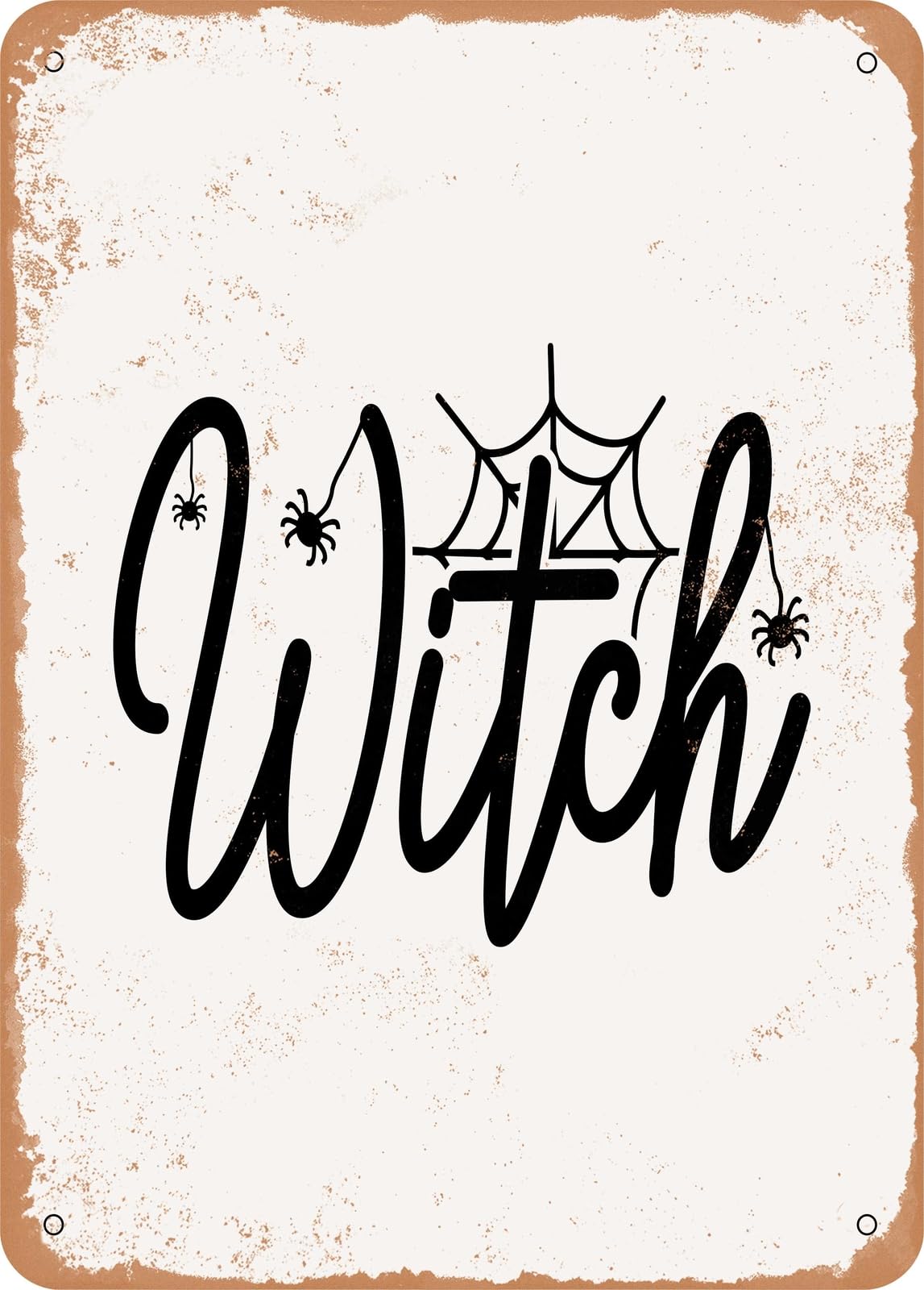 Metal Sign - Witch - Vintage Look home decor