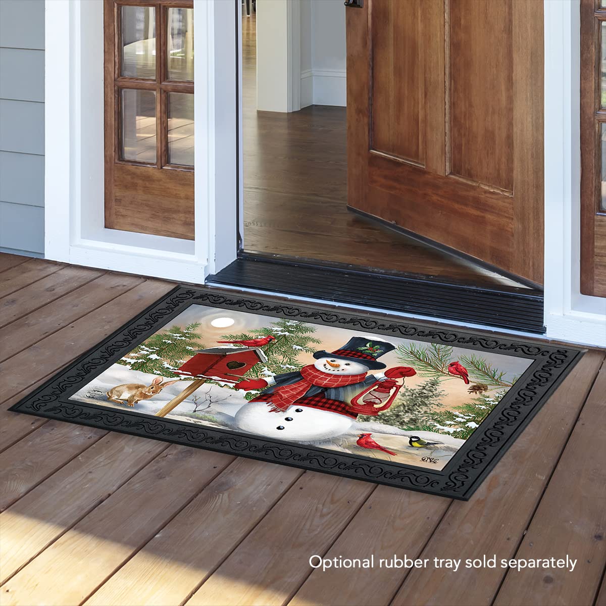 Briarwood Lane Snowman Doormat - Winter Decor -2 Briarwood Lane Snowman Doormat - Winter Decor -2