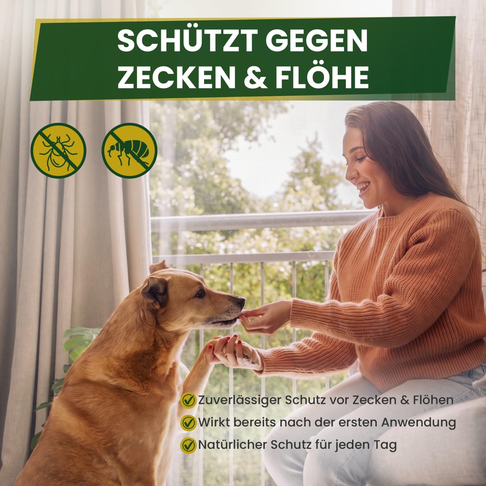 MC-Royal® Kautablette für Hunde gegen Zecken & Flöhe [3 Monate zuverlässiger Schutz] - hochwirksamer Schutz gegen Zecken und Flöhe - für große Hunde 25 bis 55 kg