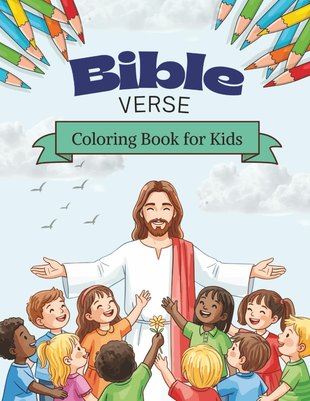 Bible Verse Coloring Book for Kids