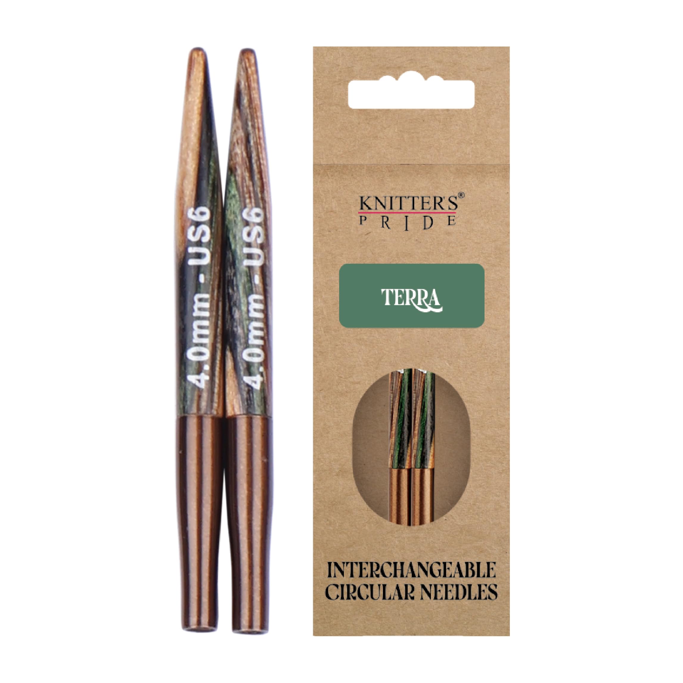 Knitter's Pride Terra Mini Interchangeable Knitting tip 4.00 mm, 5 cm - 1 piece