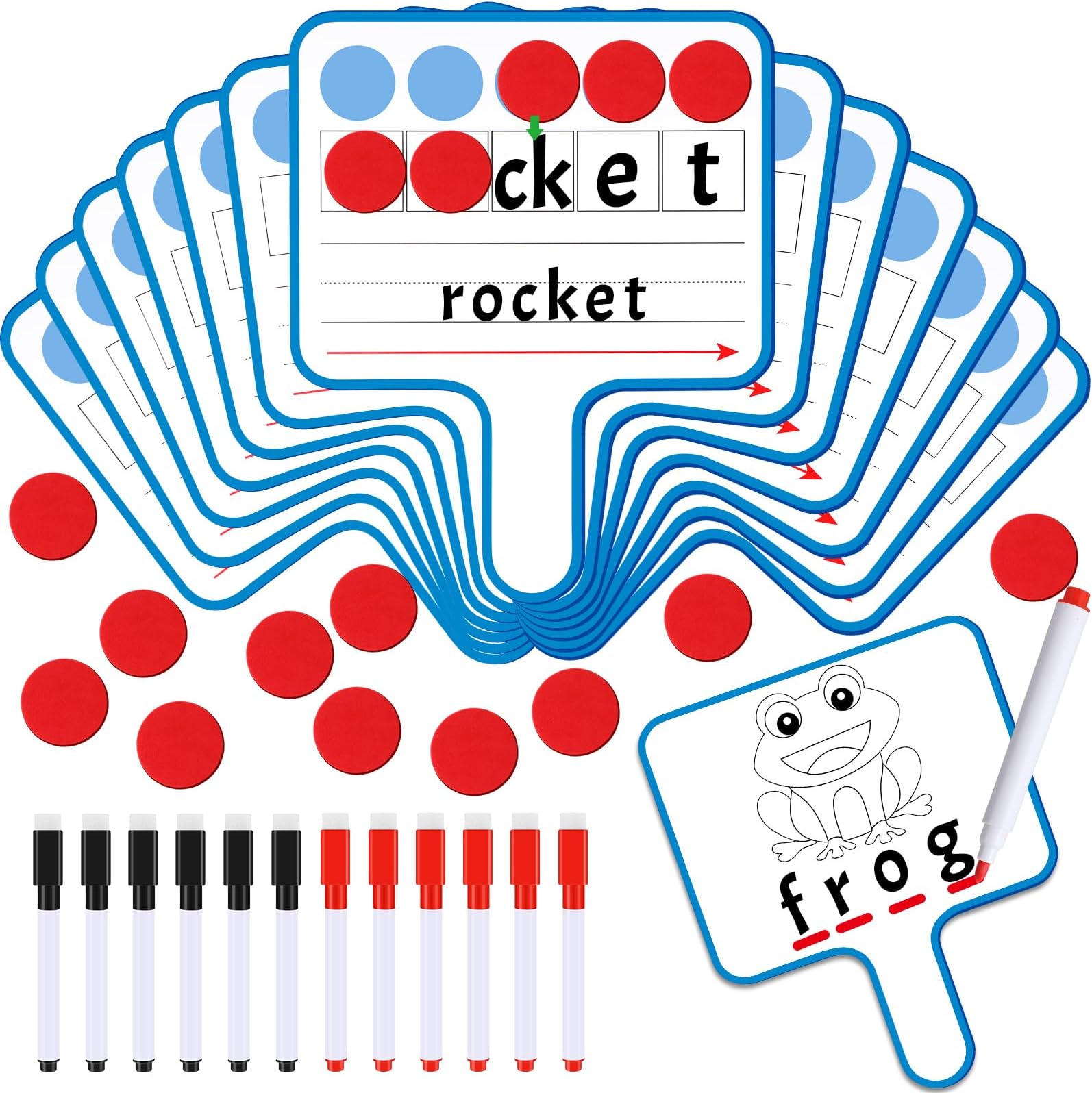 Word Mapping Paddles Orthographic Mapping & Science of Reading Manipulatives 6