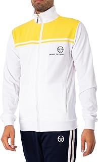 Sergio Tacchini Men's New Young Line Track Jacket, White