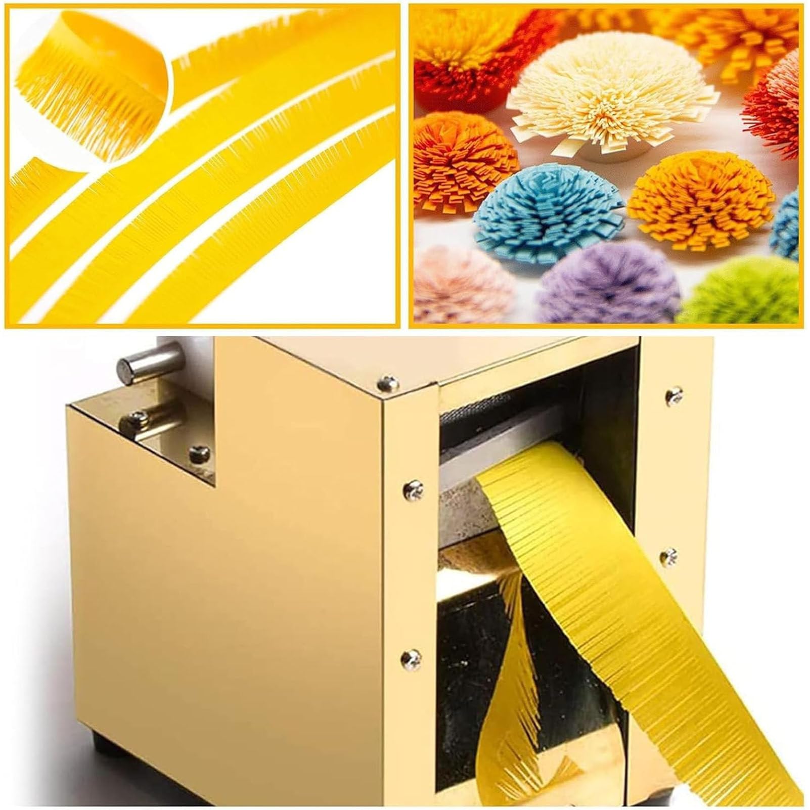 RayGenius Elektrische Quilling Maschine - DIY Papier Fransen Schneider