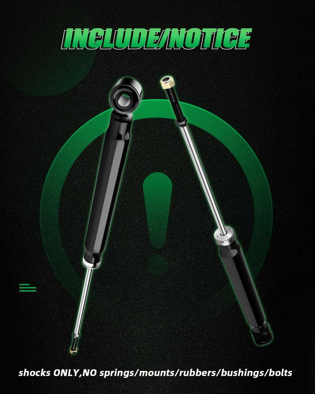 SCITOO Rear Shocks Set of 2 for Sienna, Shocks Absorbers and Struts Fits 2004 2005 2006 2007 2008 2009 2010 for Toyota for Sienna Amortiguadores