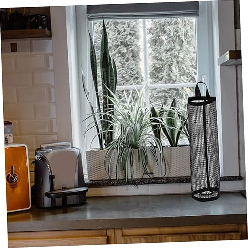 Miniatura 3 de DECHOUS Contenedor de bolsa de basura de 3 piezas, bolsa de cocina, soporte de bolsa de artefacto de almacenamiento, resistente al desgaste,