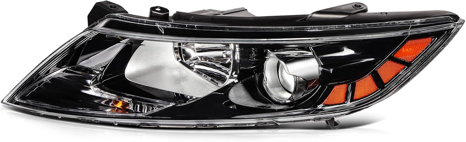 Headlight assembly fit 2011-2013 for KIA OPTIMA Lens Color Clear Driver and Passenger Side 921012T121 KI2502155