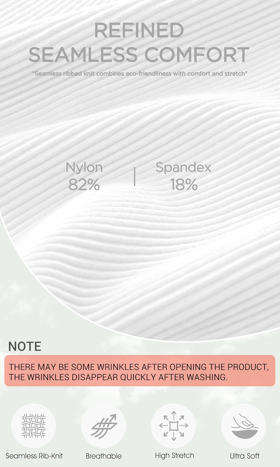 ODODOS Seamless Sweetheart Neck Crop Tank for Women Ribbed Strappy Racerback Cropped Cami Tops - Image 6