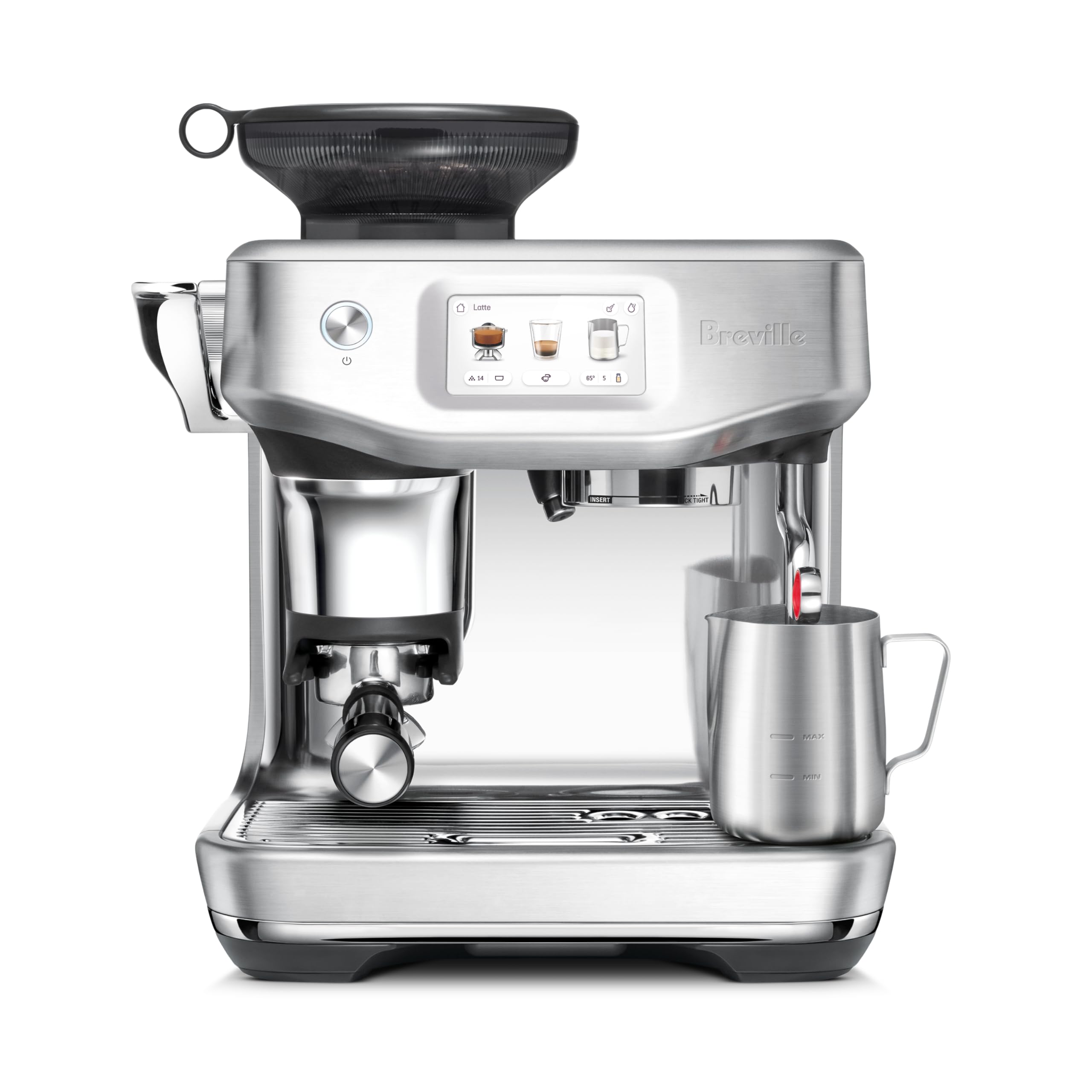Breville the Barista Touch Impress Coffee Machine - Brushed Stainless Steel BES881BSS2IAN1 (International Version)