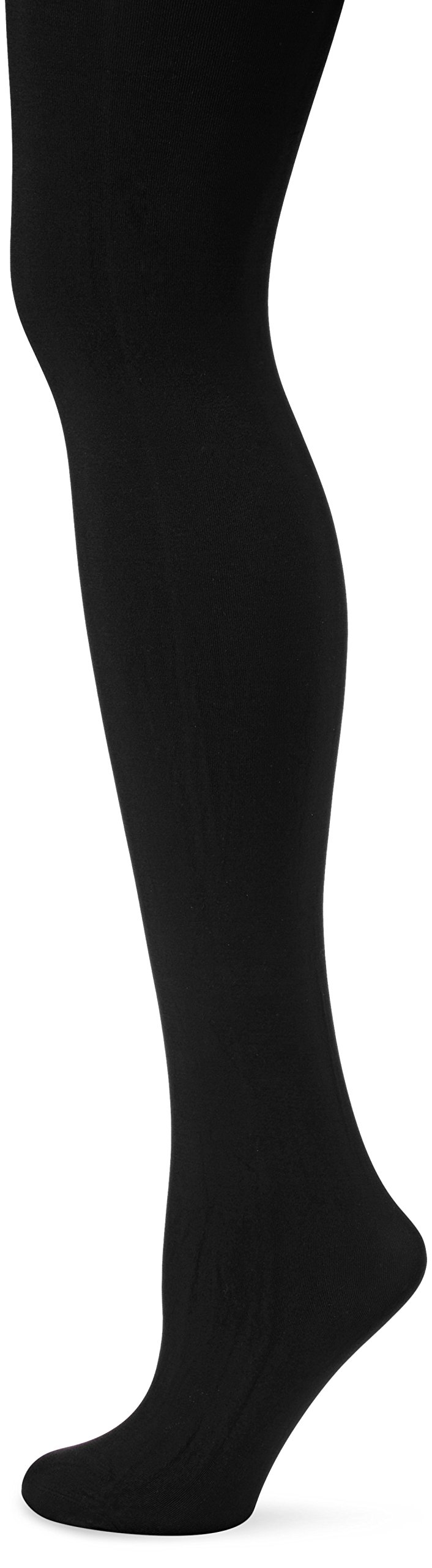 Pretty Polly Women's 3D Opaque 80 DEN Tights, Black, Small (Manufacturer Size:Small/Medium)