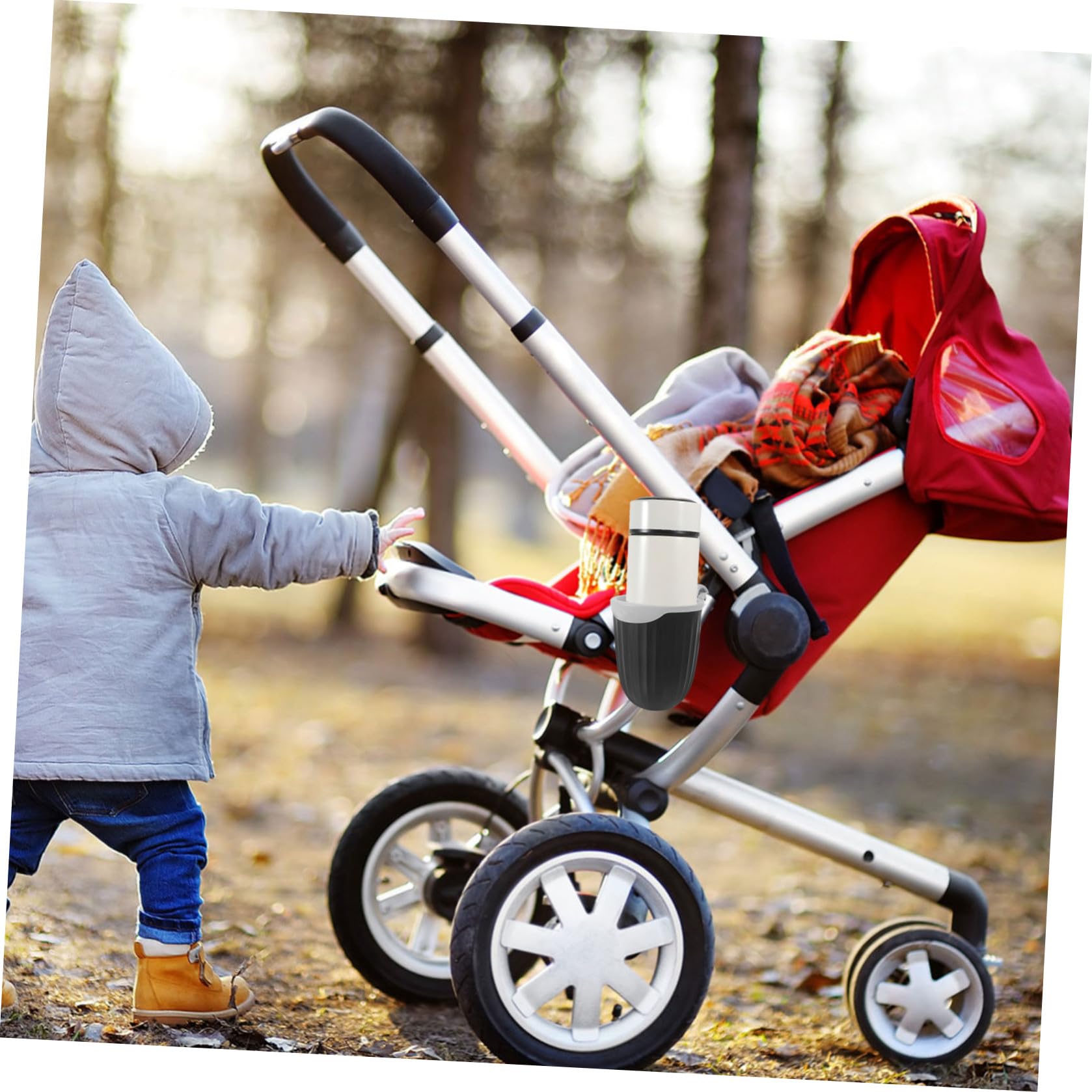 UPKOCH 2pezzi Portabottiglie Per Passeggini Per e Bottiglie Accessorio Per Mamme e Installazione Facile e