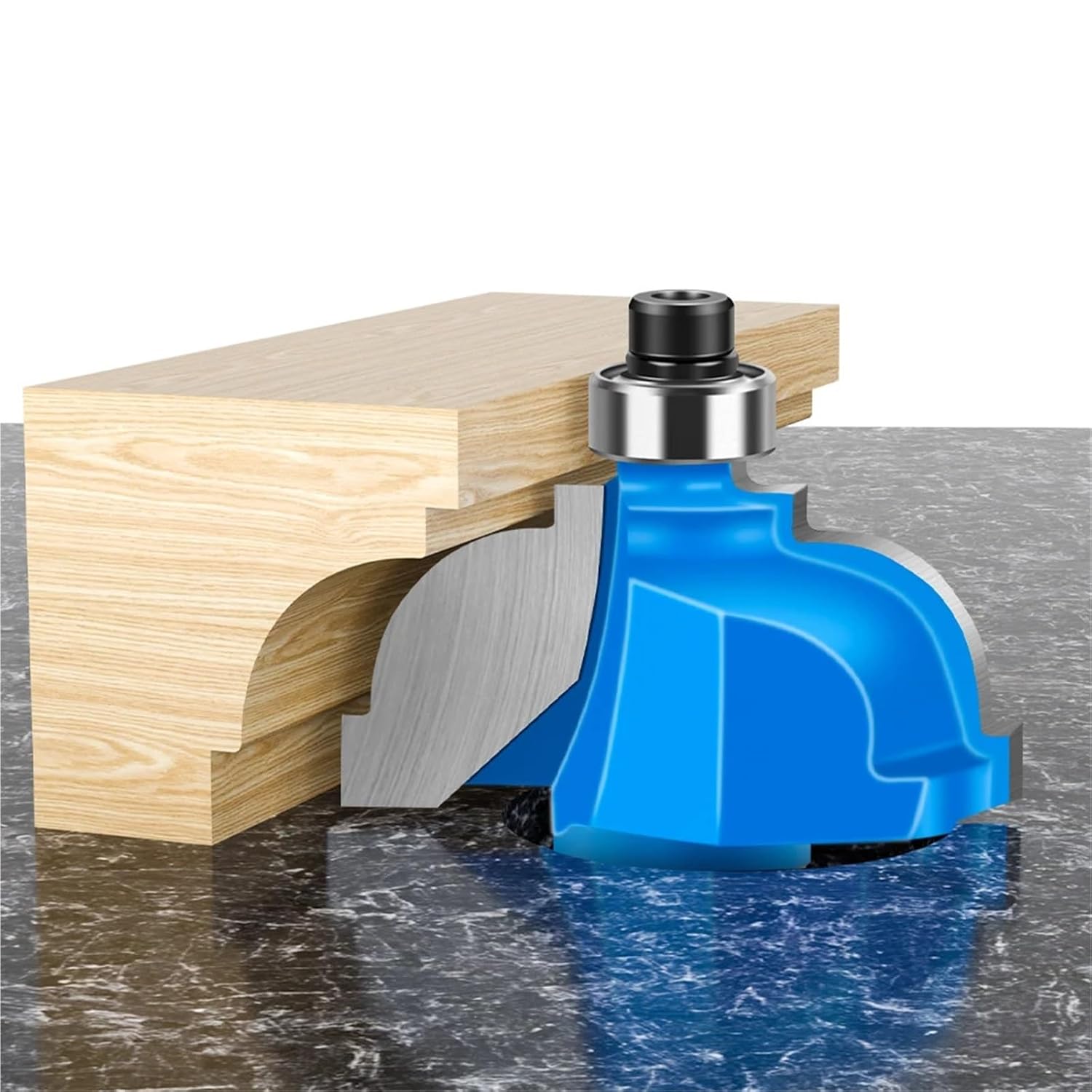 1/4 Inch 1/2 Inch Shank Line Desktop Edge Milling Cutter 1pcs(12.7X35mm)