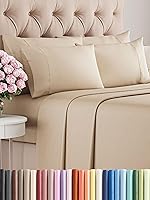 Vista 1 de King 6 Piece Sheet Set - Comfy Breathable & Cooling - Ultra Soft Hotel Luxury Bedding Set with 8-16 Inch Deep Pockets - 1 Flat & 1 Fitted Sheet & 4