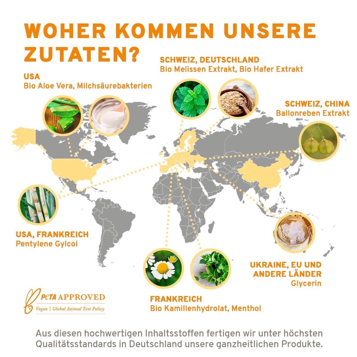 InnoNature Kopfhaut Tonikum für sanfte Pflege bei irritierter, trockener und schuppiger Kopfhaut | 100ml